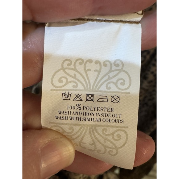 Never Fully Dressed Tan and Black Polka Dot Midi Dress - Picture 8 of 13